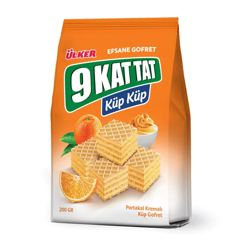 Ulker 9kat Tat Wafer Orange 200g – Memon Supermarket