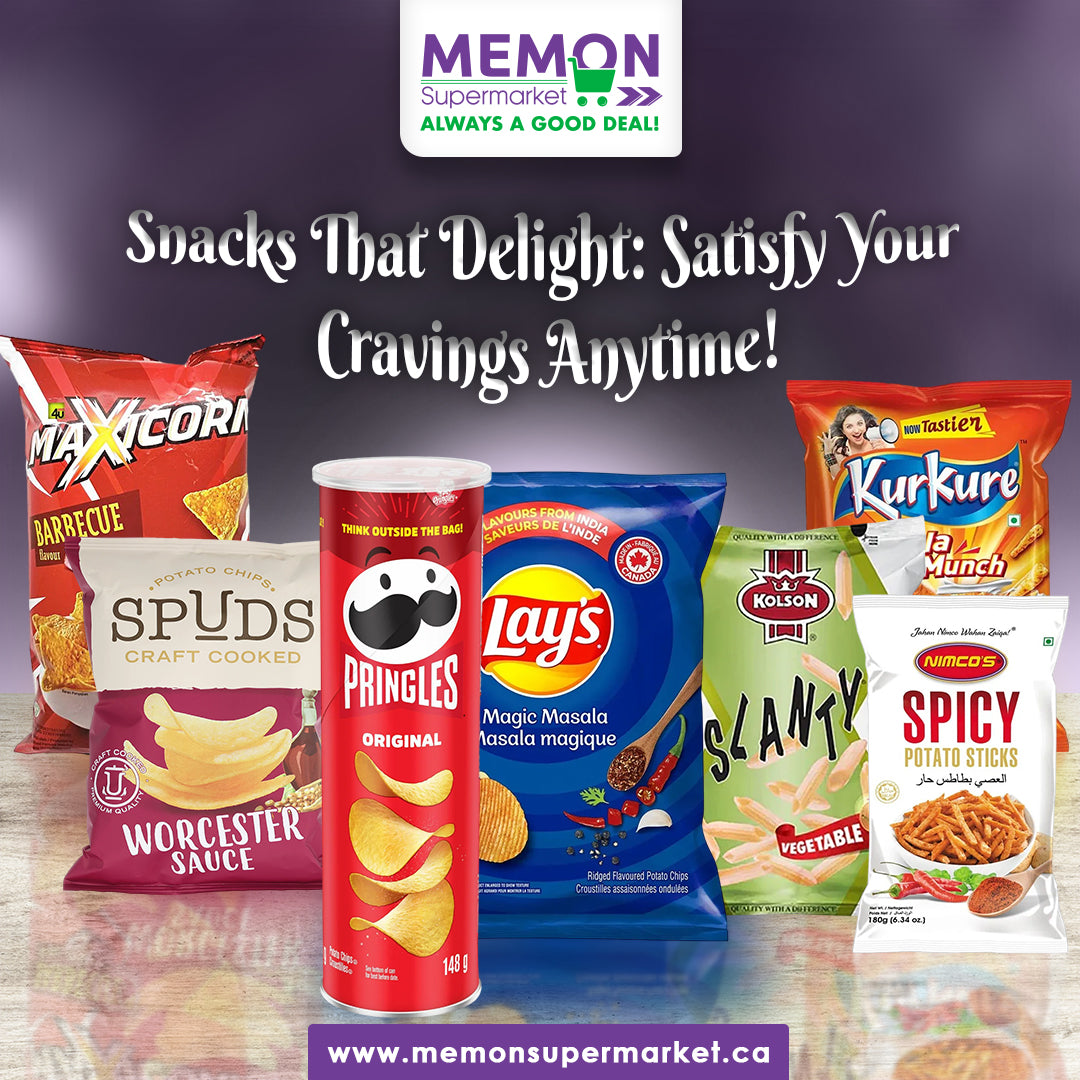 🍿 Snacks That Delight: Satisfy Your Cravings Anytime! 🍿