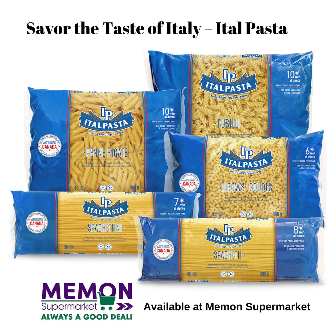 Savor the Taste of Italy - ItalPasta Available at Memon Supermarket