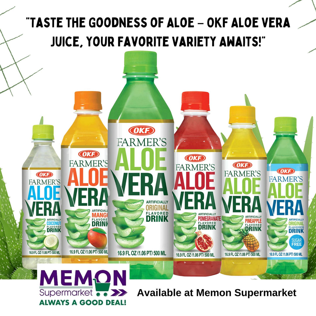 OKF Aloe Vera Juice Now Available at Memon Supermarket!