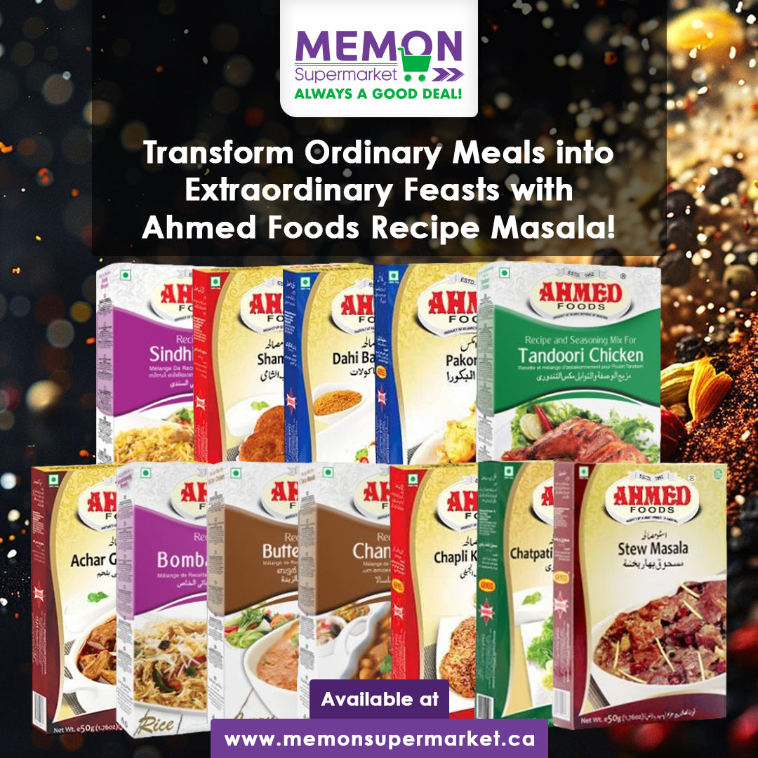 Discover Ahmed Foods Recipe Masala from Pakistan at Memon Supermarket