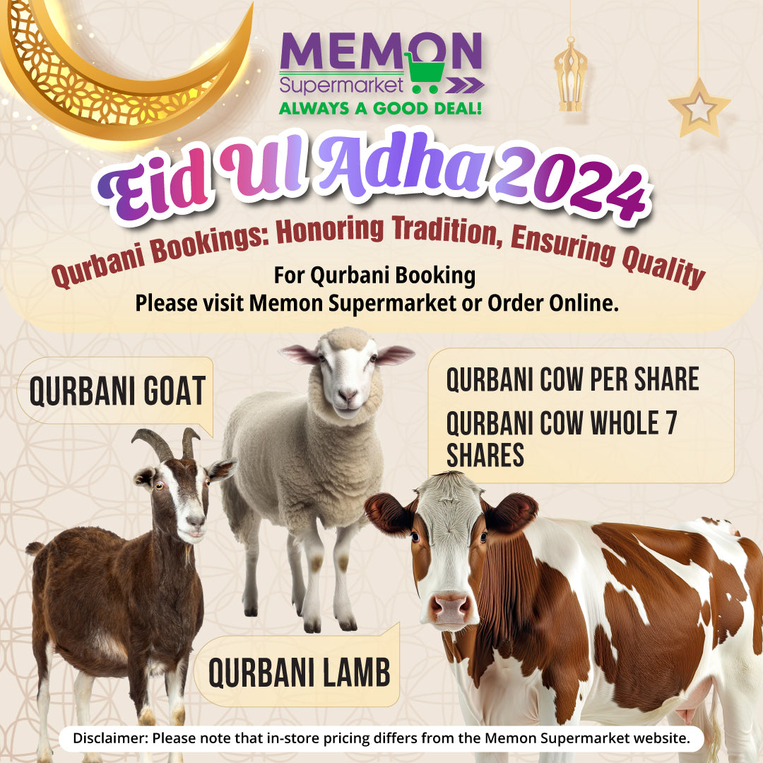 "Celebrate Eid with Confidence: Trusted Qurbani Services at Memon Supermarket"