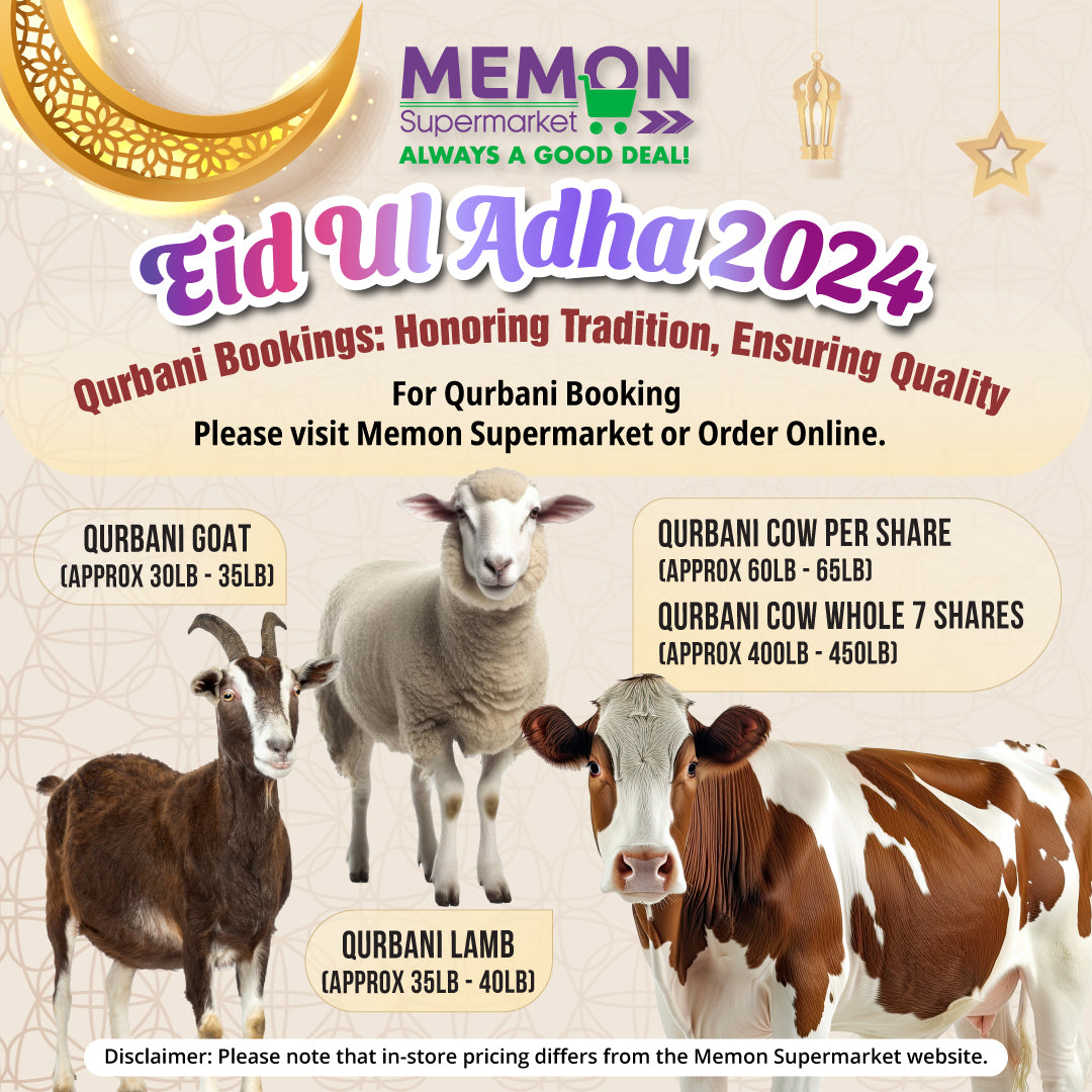 Memon Supermarket Eid Ul Adha 2024 Qurbani Bookings: Honoring Tradition, Ensuring Quality