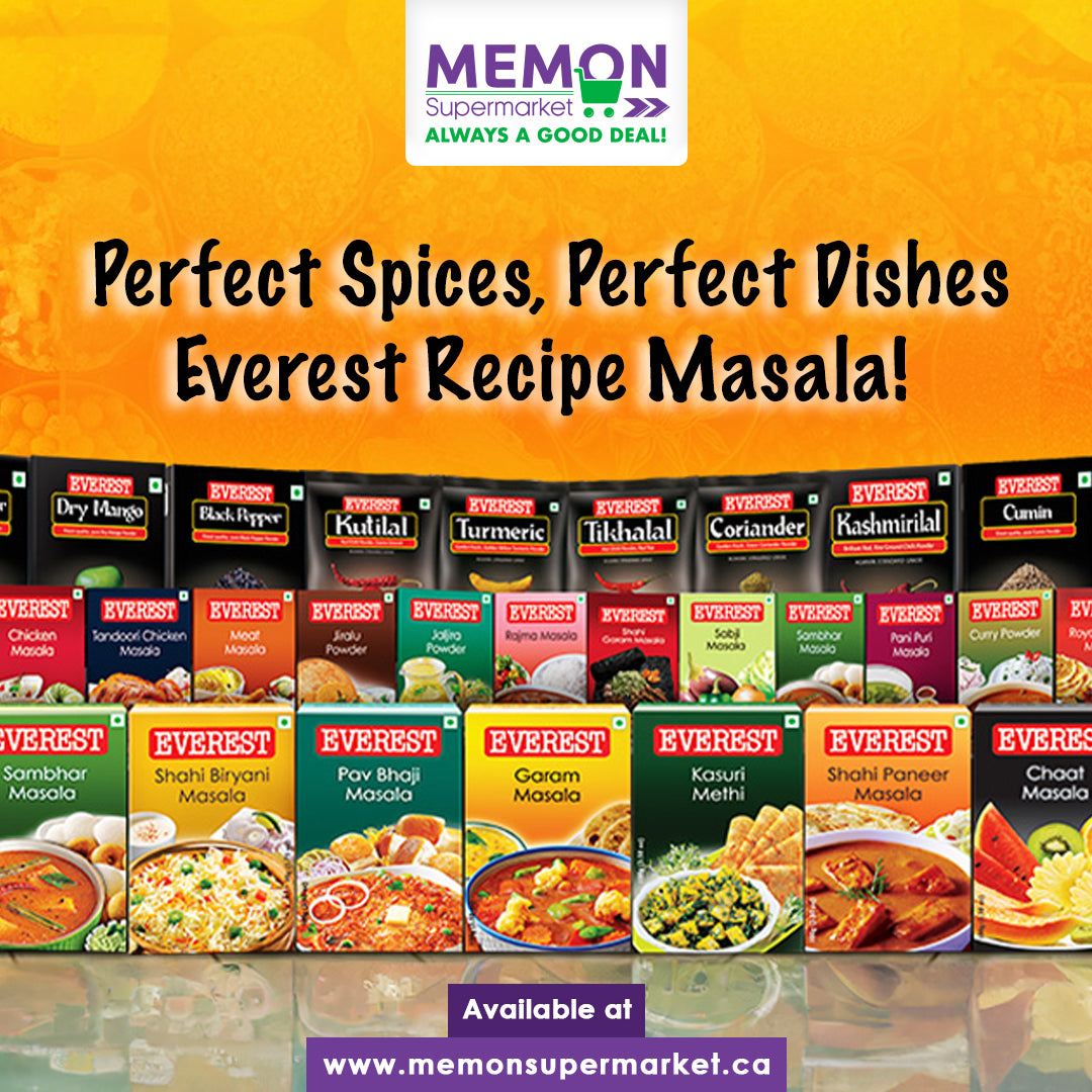 Discover Everest Recipe Masala & Spices at Memon Supermarket