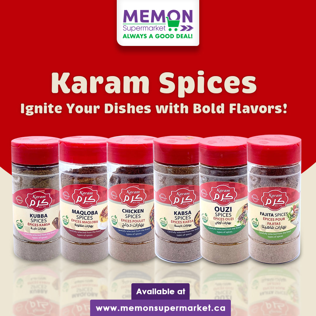 Unlock Authentic Flavors with Karam Spices at Memon Supermarket