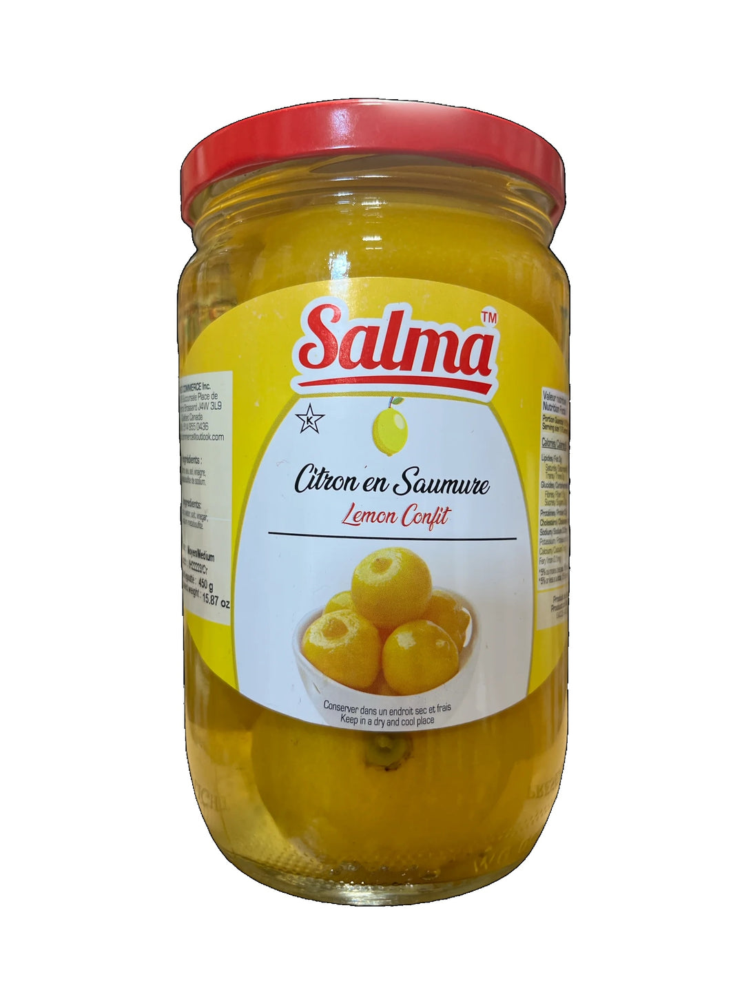Salma Preserved Lemons 500g