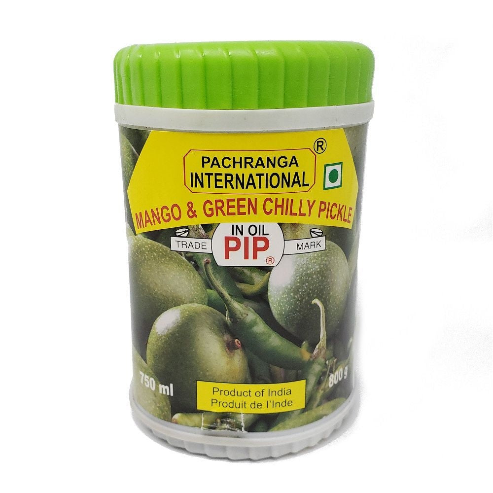 PIP Mango Green Chilli Pickle 800g