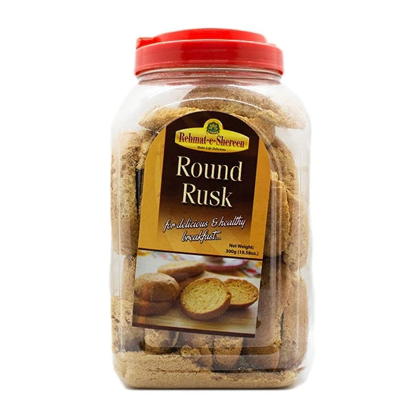 Rehmat e Shereen Round Rusk Jar 300g