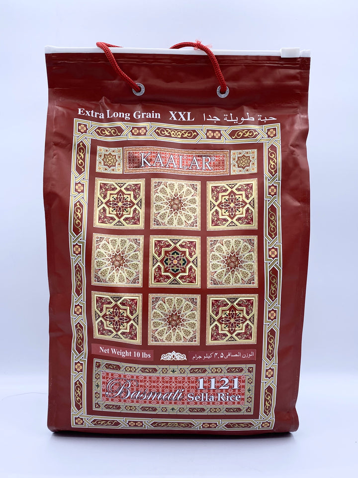 Kaalar Rice Red Basmati Sella 10Lb