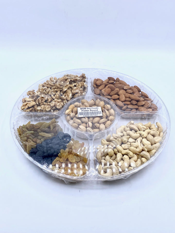 Memon Dry Fruits Platter Round