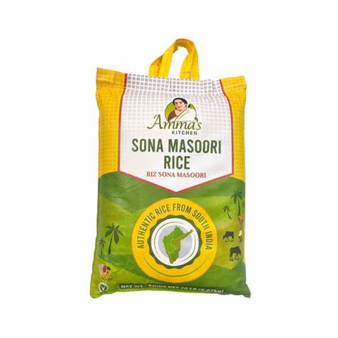 Amma's Kitchen Rice Sona Masoori 20lb