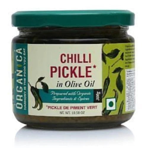 Organica Chilli Pickle 300g