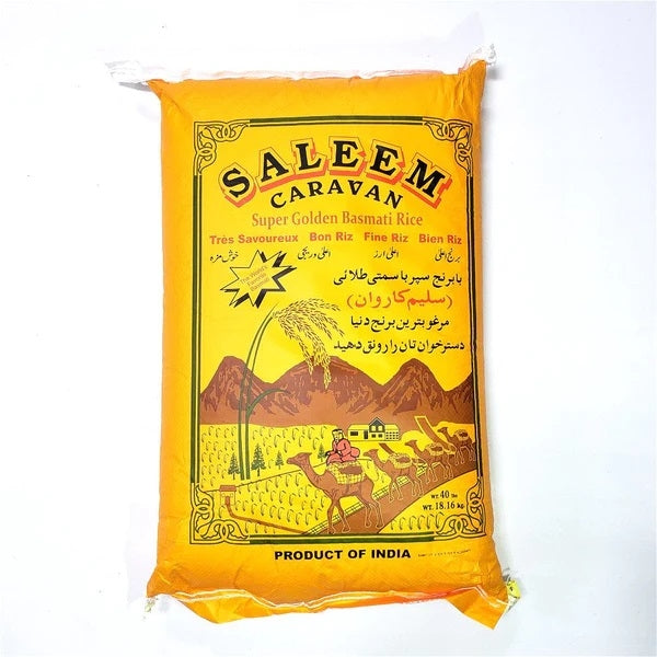 SALEEM Rice Basmati Ind 40Lb