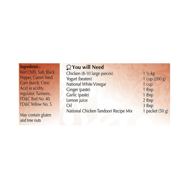 National Foods Chicken Tandoori 41g